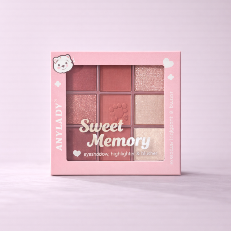 Anylady Lovely Memory Eyeshadow HIghlighter & Blusher Palette